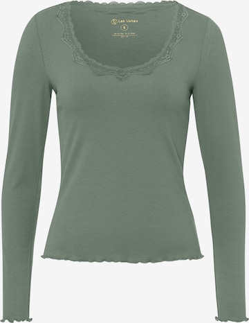 Les Lunes Shirt 'Maala' in Green: front