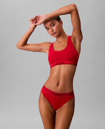 Calvin Klein Slip in Rot: Vorderseite