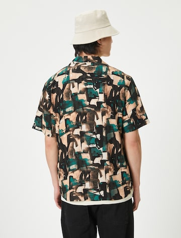 Koton Comfort fit Button Up Shirt in Green