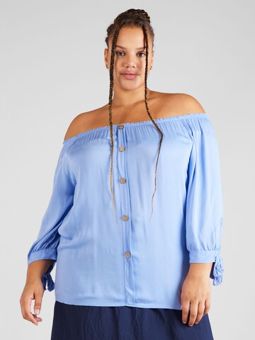 Z-One Blouse 'Eliana' in Blue: front