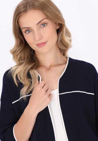 Cardigan DreiMaster Maritim en bleu