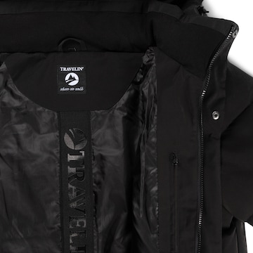 Veste d’hiver 'Ladan' Travelin en noir