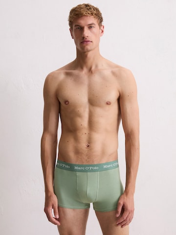 Marc O'Polo Boxershorts 'Trunk Essentials' in Groen: voorkant