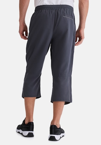 Stooker Men Slimfit Sporthose 3/4 ' Microfaser ' in Grau
