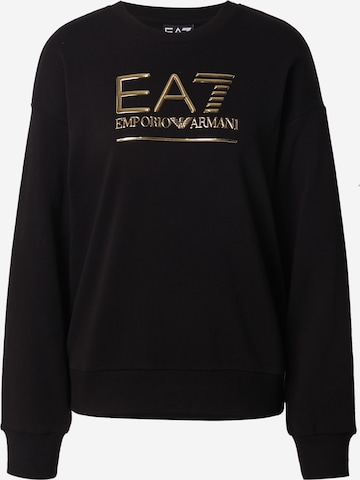 EA7 Emporio Armani Collegepaita värissä musta: etupuoli