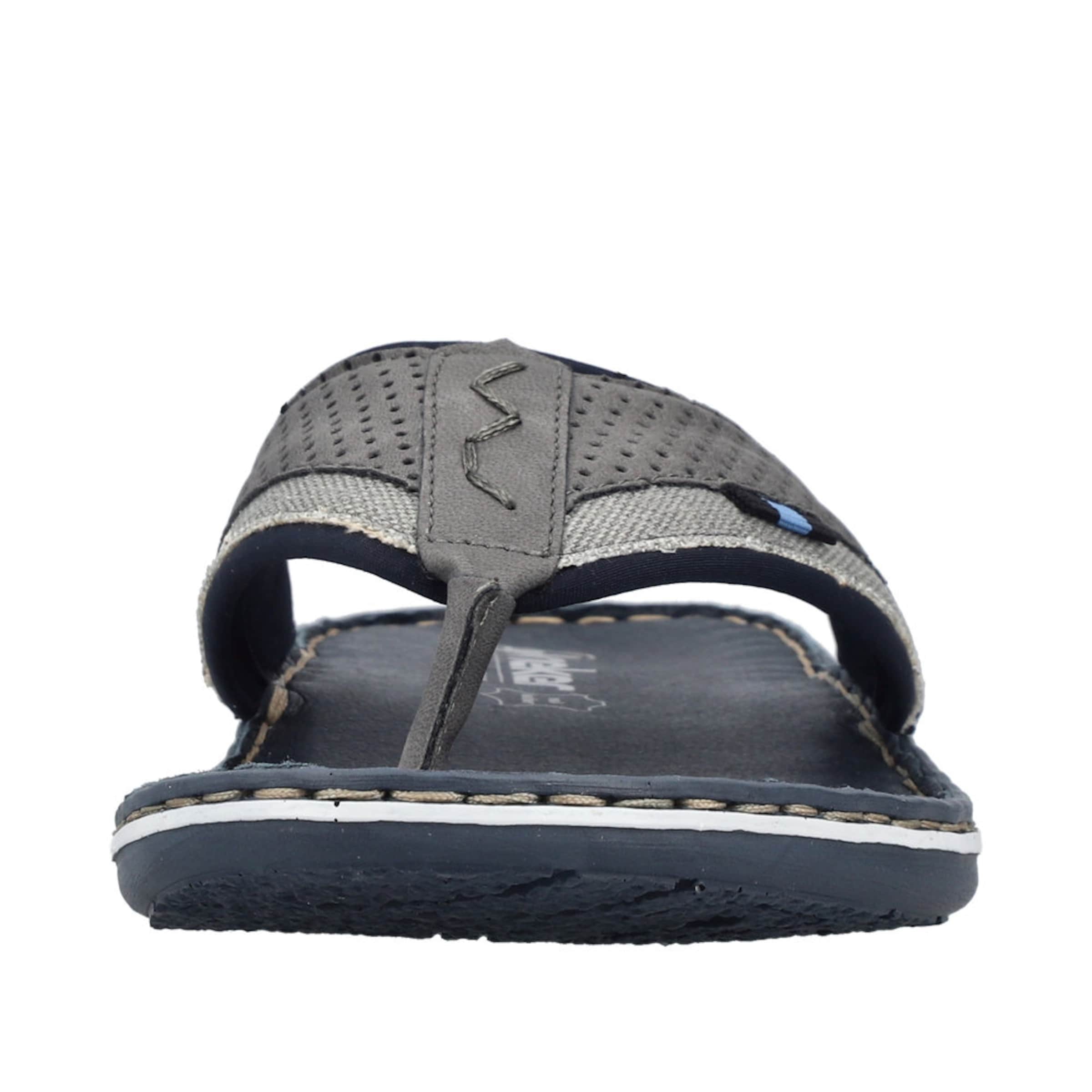 Rieker T-Bar Sandals in Blue