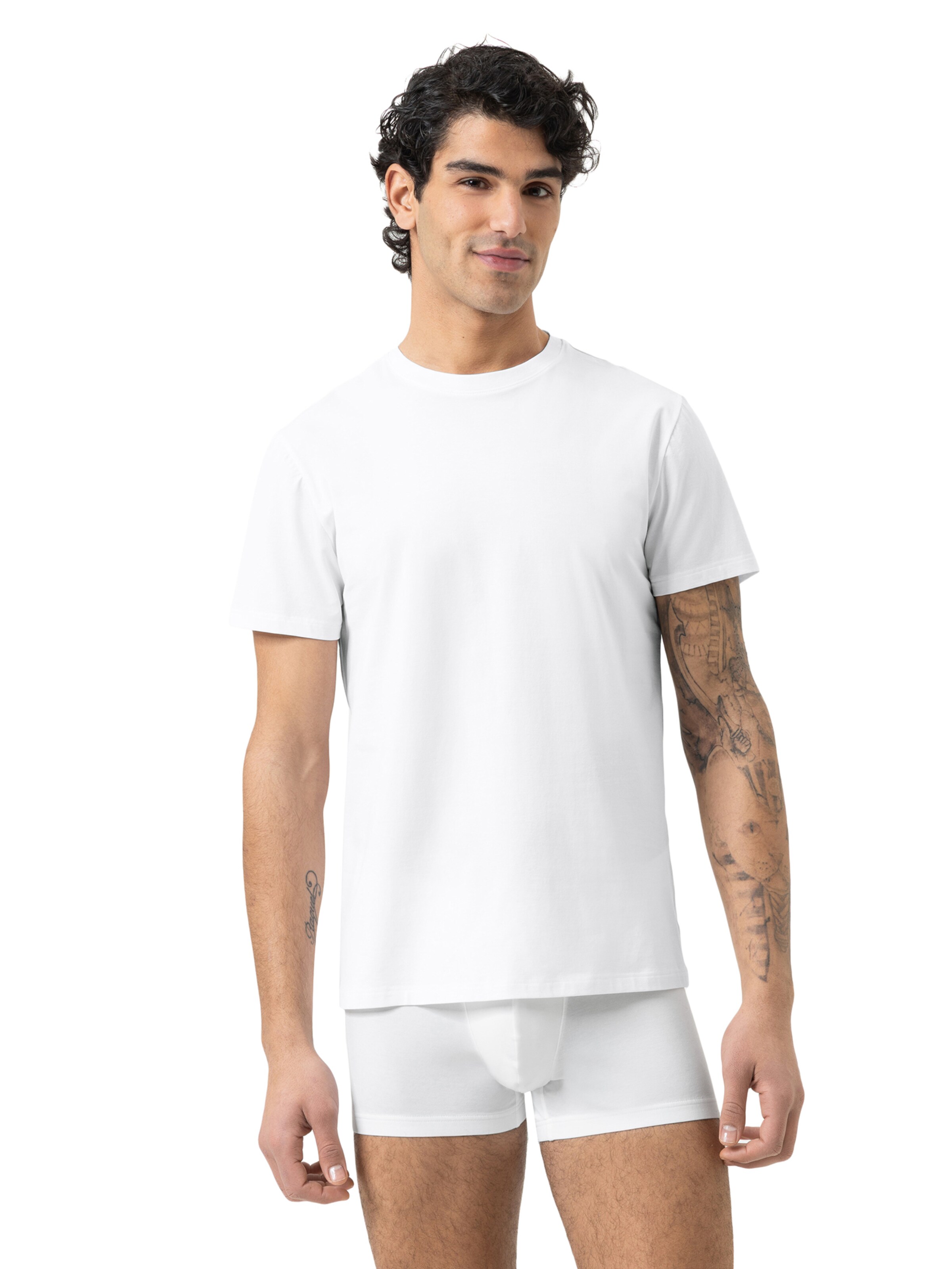 Mey Shirt '10 Out Of 10' in Wit: voorkant