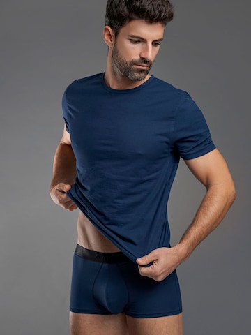 zd ZERO DEFECTS Boxer shorts 'Akiles Soya Trunk' in Blue