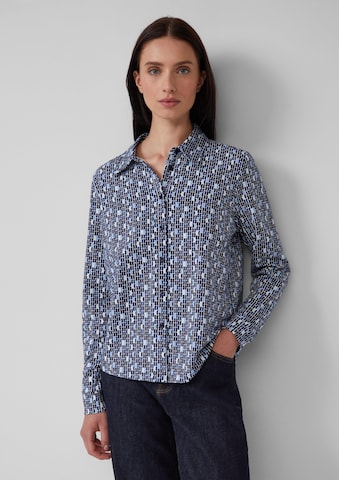 s.Oliver Bluse in Blau: Vorderseite