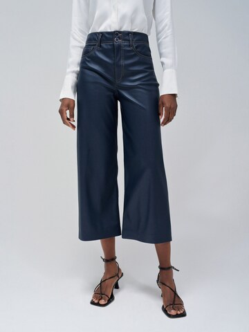 Salsa Jeans Wide leg Trousers 'True' in Blue: front