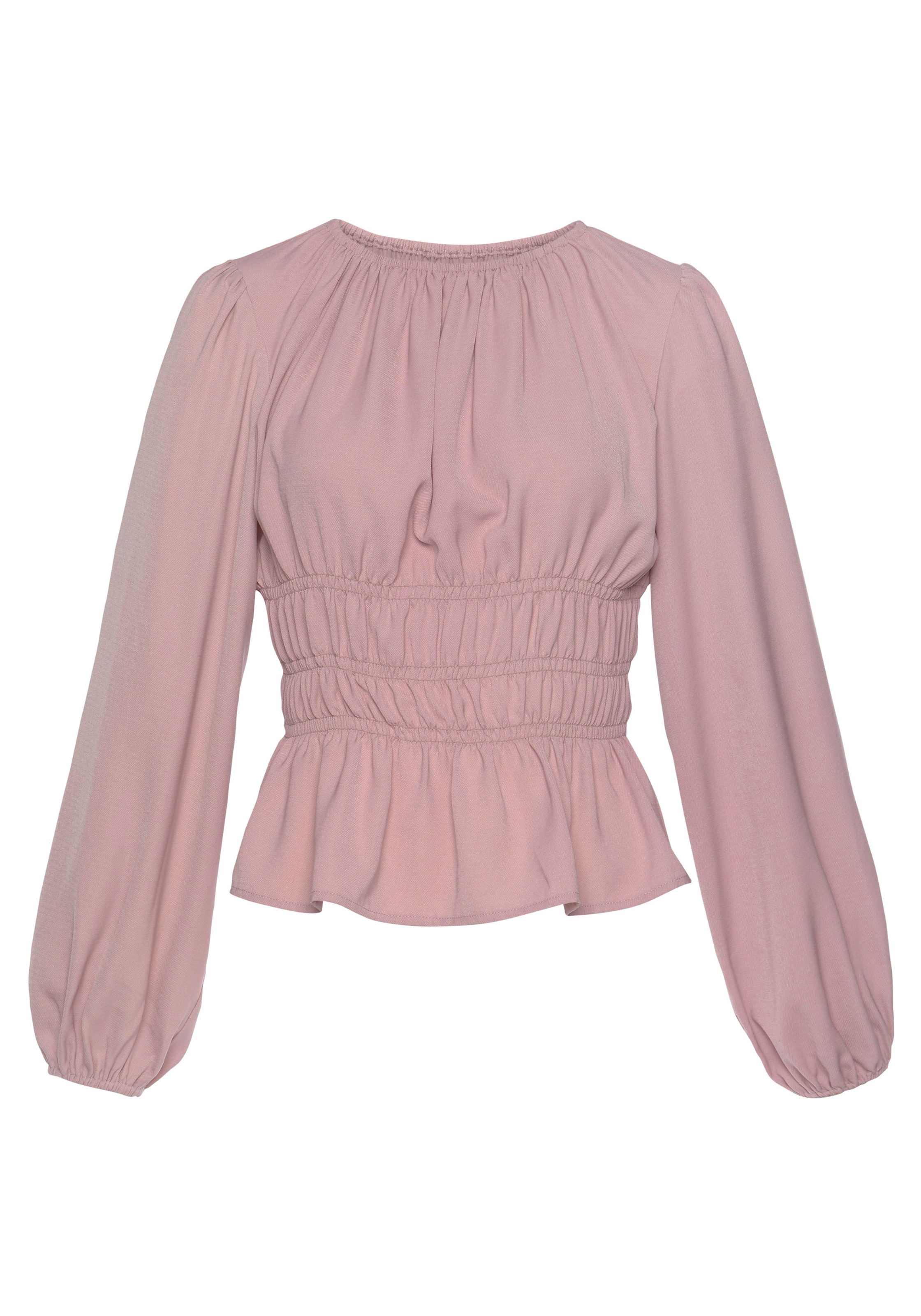 LASCANA Блузка в Лиловый: спереди