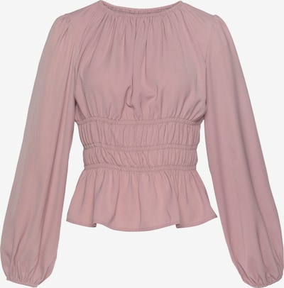 LASCANA Bluse in mauve, Produktansicht