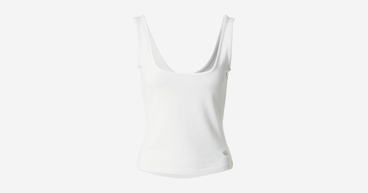 Top Ess ADIDAS ORIGINALS Top 'ESS' in Weiß | ABOUT YOU