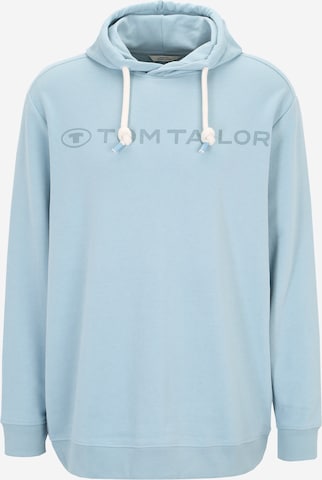 TOM TAILOR Men + Bluzka sportowa w kolorze niebieski: przód