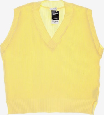 TOPSHOP Sweater & Cardigan in L in Yellow: front
