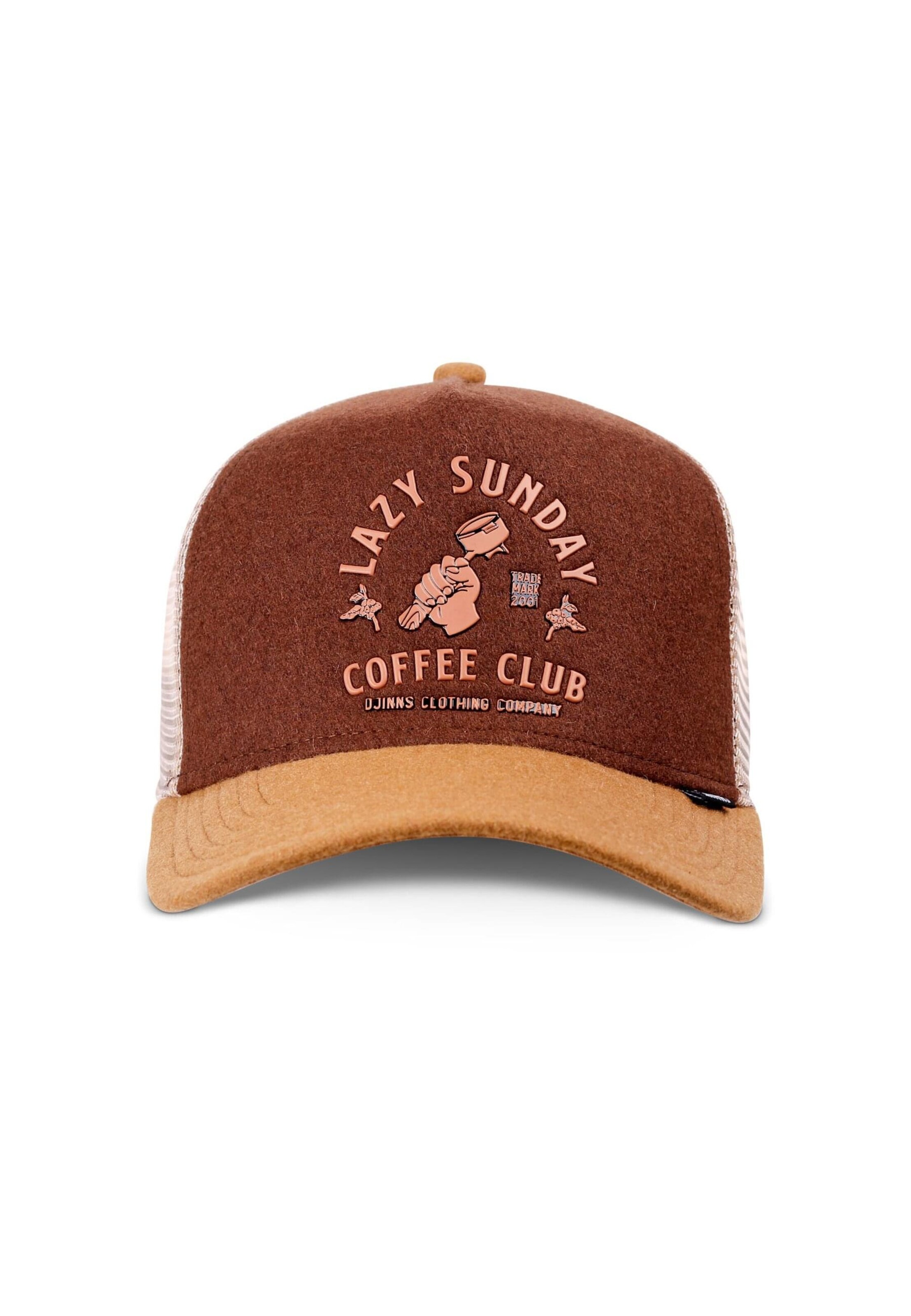 Casquette 'Lazy Barista' DJINNS en beige