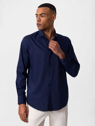 AntiochSlim Fit Košulja - plava boja