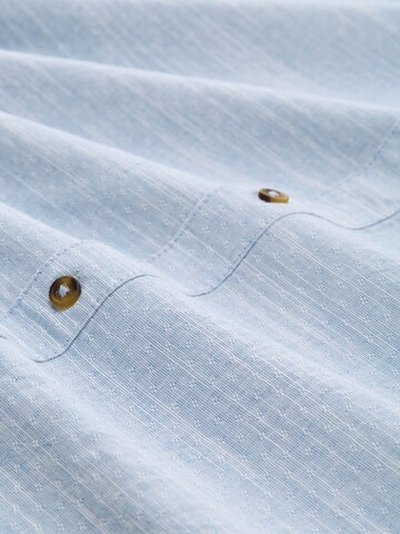 TOM TAILOR Rovný strih Košeľa - Modrá