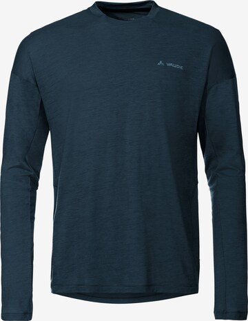 VAUDE Performance Shirt 'Yaras' in Blue: front