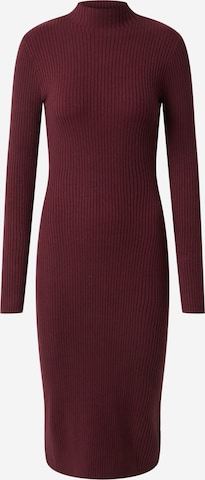 EDITED Knitted dress 'Hada' in Red: front