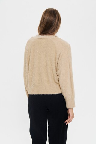 SAINT TROPEZ Cardigan i beige