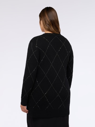 Fiorella Rubino Gebreid vest in Zwart