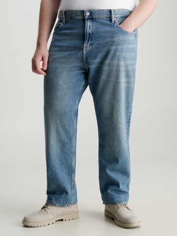 Calvin Klein Jeans Tapered Jeans 'REGULAR TAPER PLUS' in Blue: front