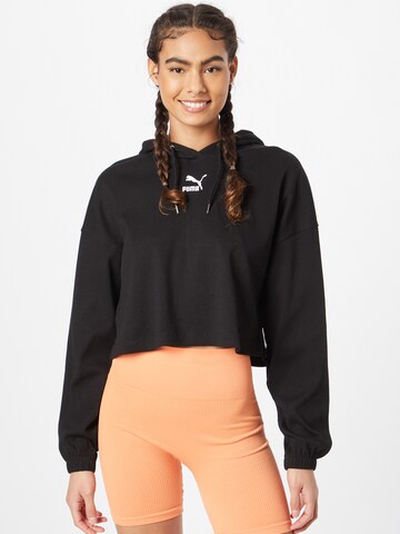 PUMA Sweatshirt in Schwarz: predná strana