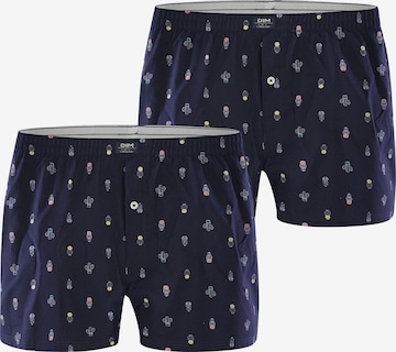 Boxers DIM en bleu : devant