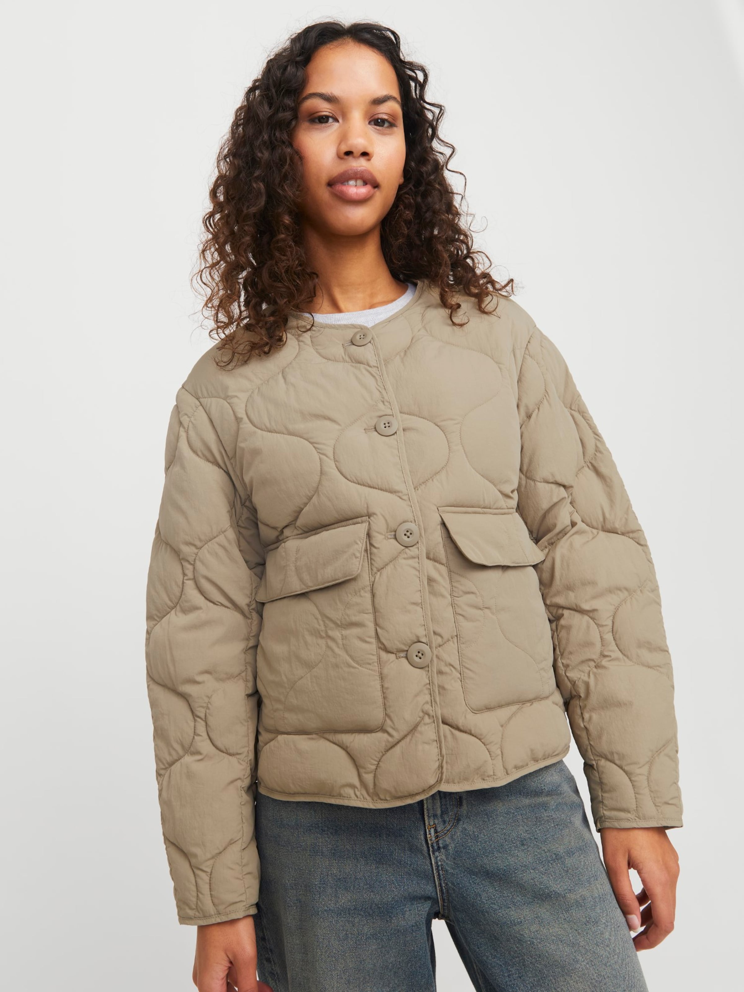 ジャケット・アウター JADEX JJXX Between-Season Jacket 'JXHOPE' in Khaki | ABOUT YOU