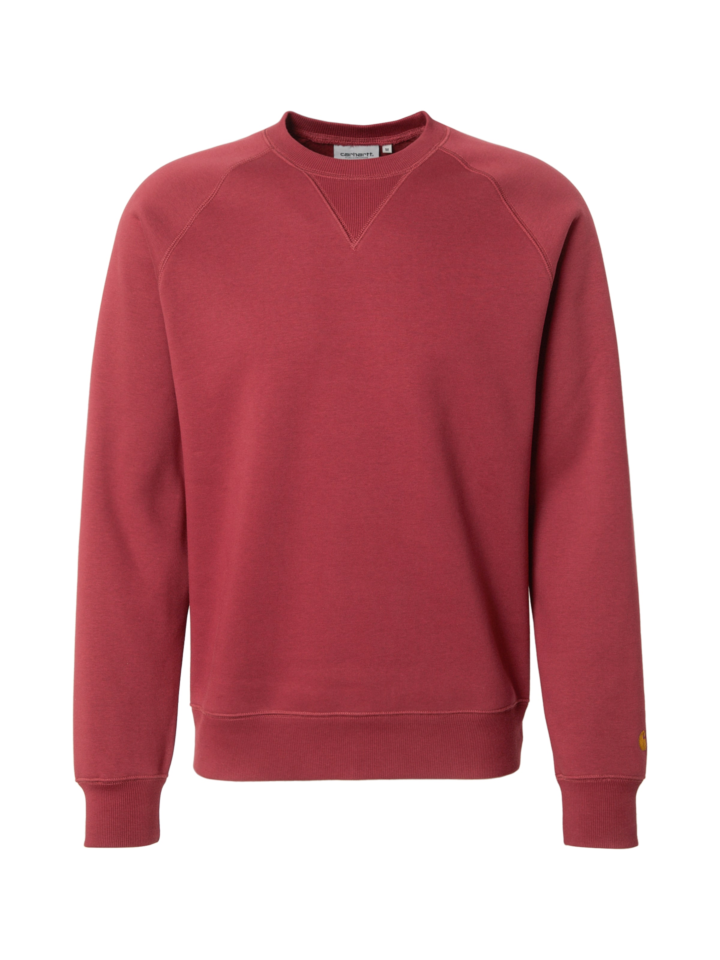 Carhartt WIP Суичър 'Chase' в червено: отпред