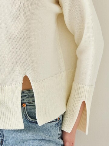 Pull-over Bianco Lucci en beige