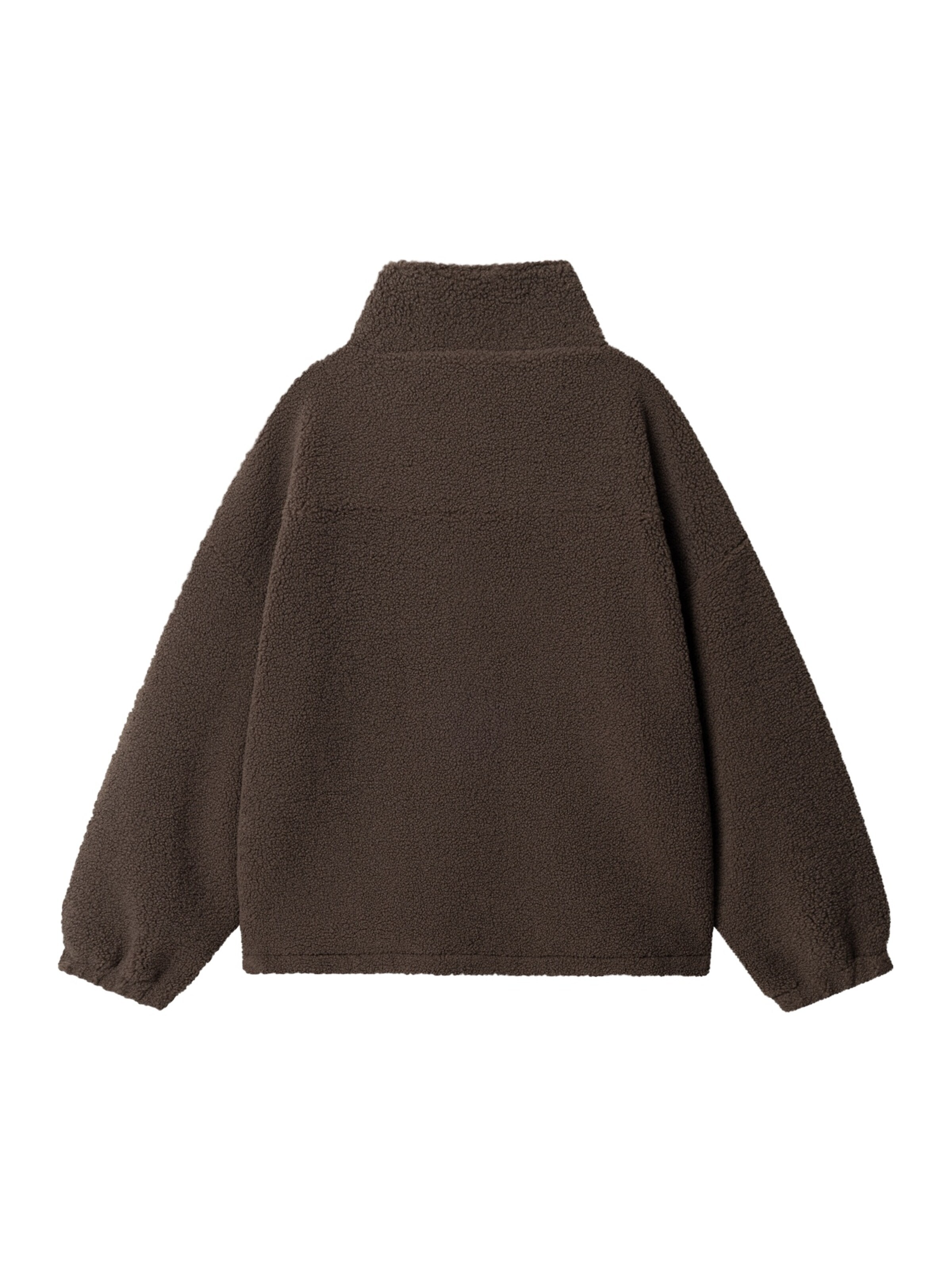 Kubota Sweatshirt 'Kubota Women's Oversized Fleece Sweatshirt Between-seasons Jacket' i brun