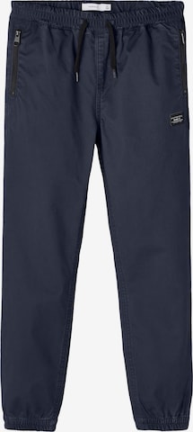 NAME IT Tapered Pants 'Romeo' in Blue: front