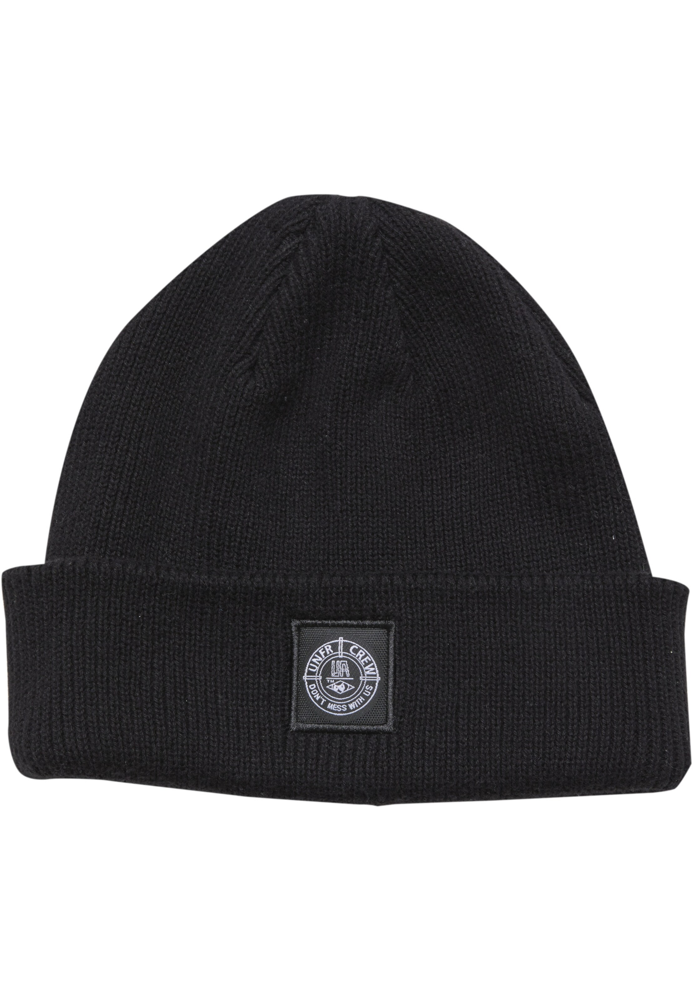 Unfair Athletics Beanie 'Dmwu' in Black: front