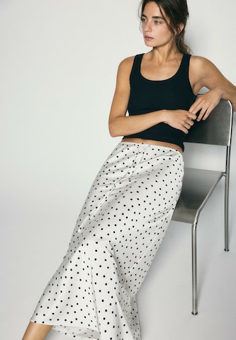 Jupe Pull&Bear en blanc