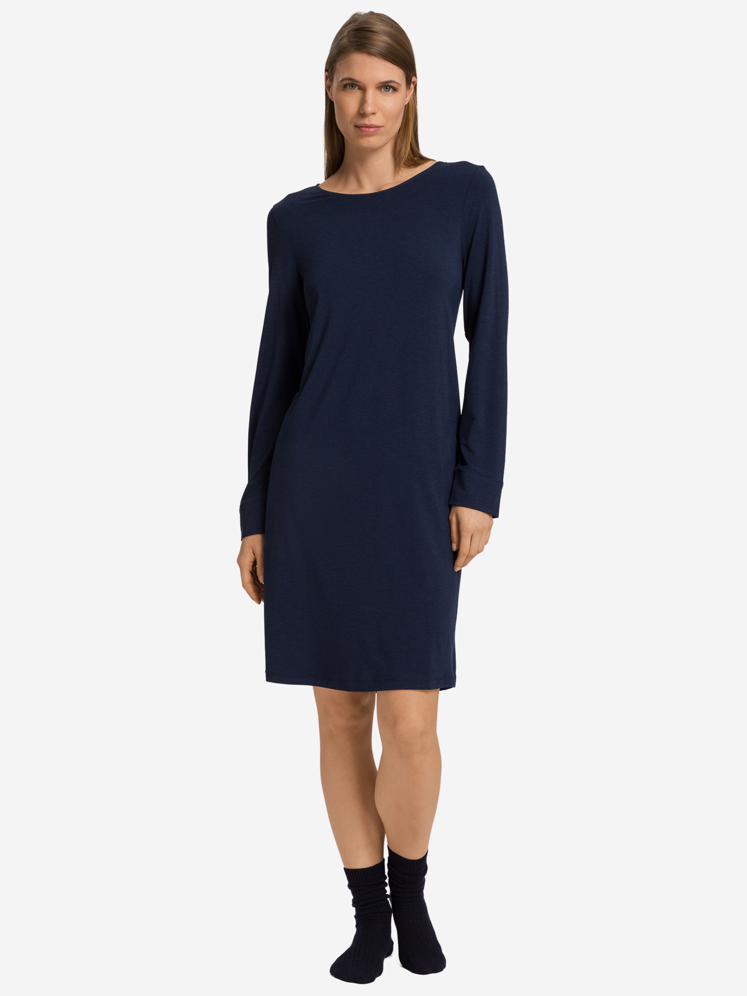 Hanro Nightgown ' Natural Elegance ' in Blue