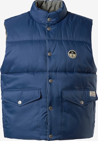 North Sails Weste in Blau: Vorderseite