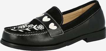 Fabienne Chapot - Sapato Slip-on 'Luna' em preto: frente