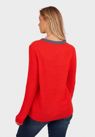 Navigazione Pullover in Rot