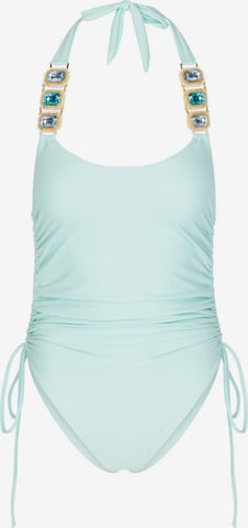 Moda Minx Swimsuit in Blue: front