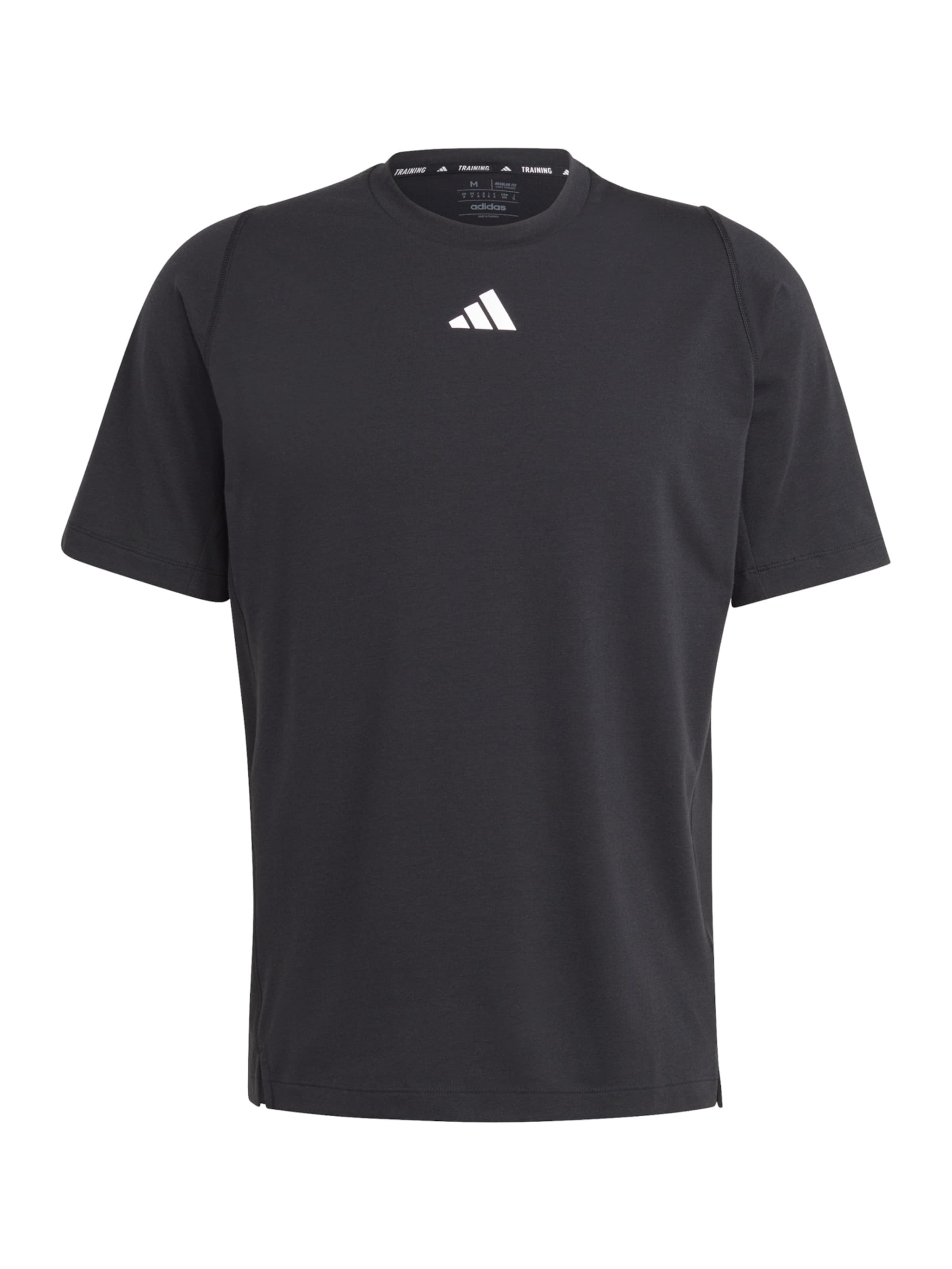 ADIDAS PERFORMANCE Funktionsshirt 'Train Icons' in Schwarz: Vorderseite