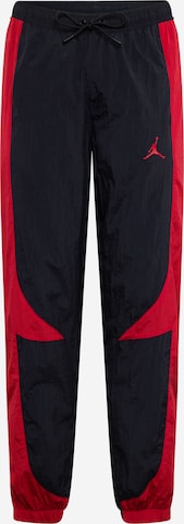 Jordan Tapered Trousers 'JAM WARM UP' in Black: front