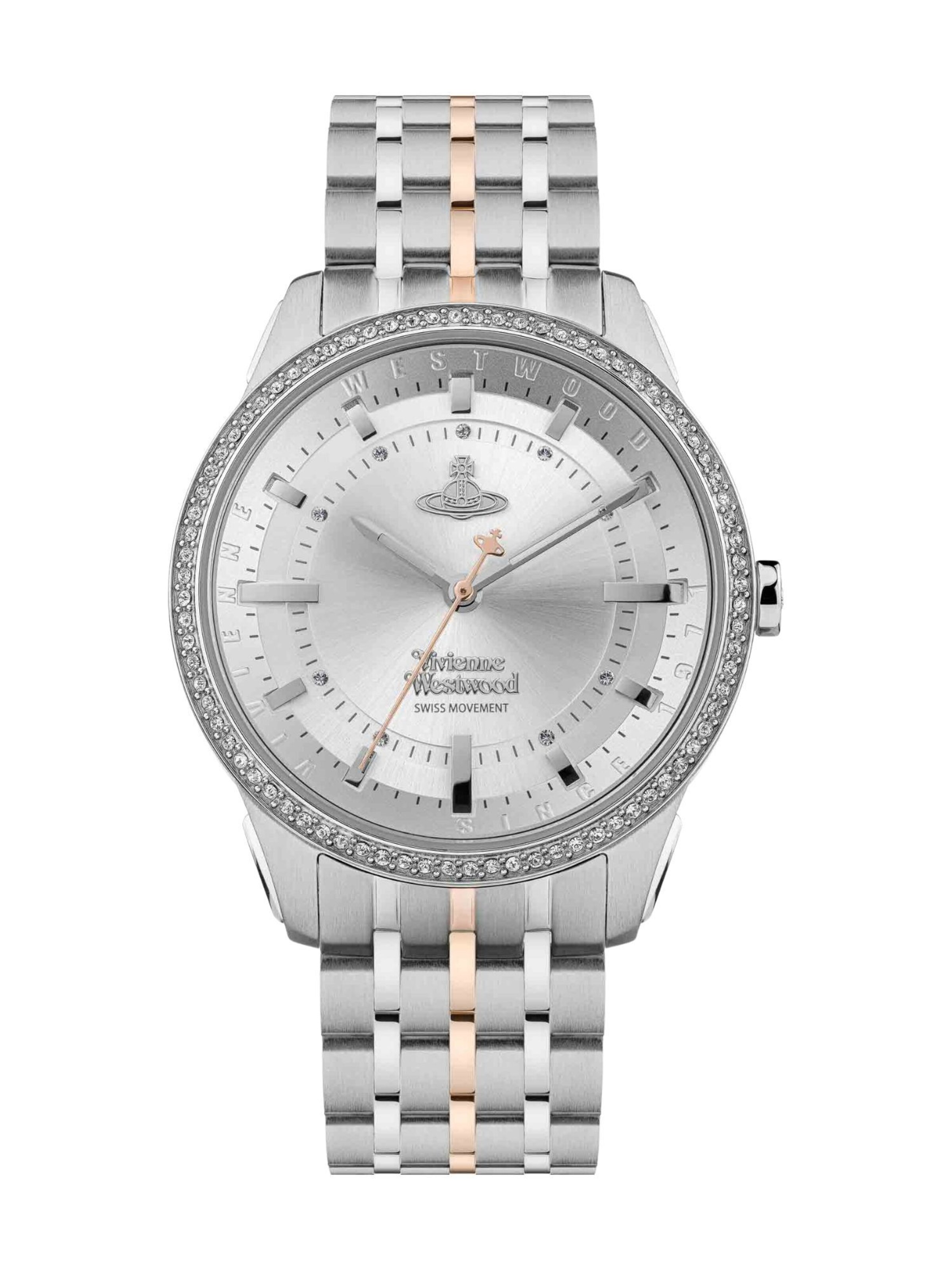 Vivienne Westwood Analog Watch 'EAST END' in Silver: front