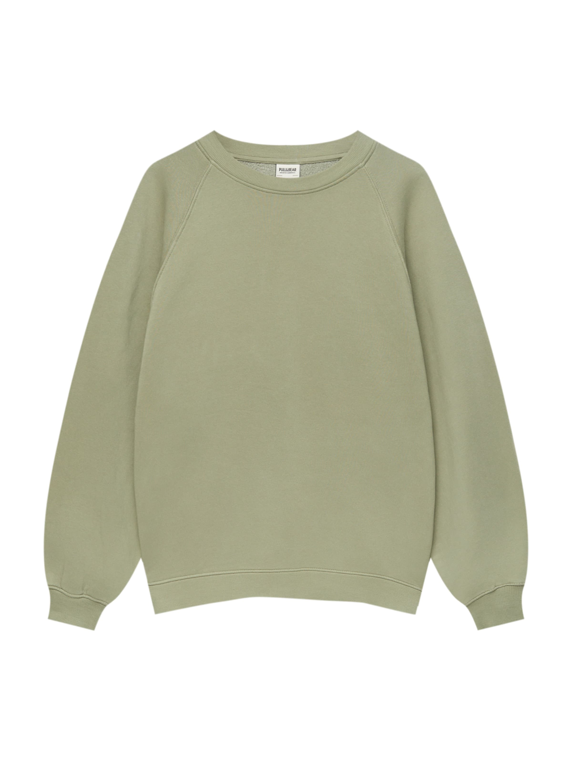 Pull Bear Sweatshirt in Khaki ABOUT YOU