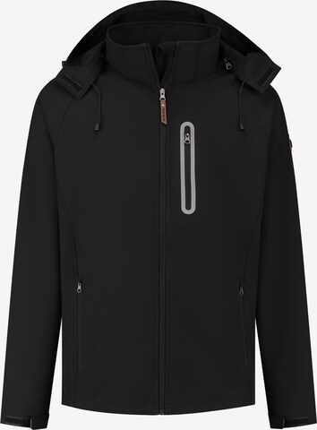 Travelin Winter Jacket 'Tage ' in Black: front