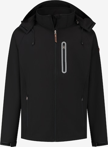 Travelin Winter Jacket 'Tage ' in Black: front