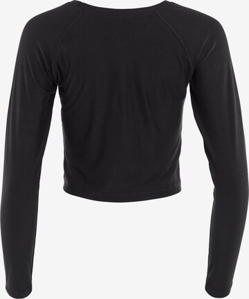 T-shirt fonctionnel 'AET116LS' Winshape en noir : devant