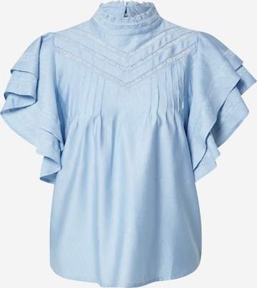 Cream - Blusa 'Liselin' en azul: frente