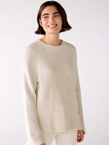 OUI Sweater in White: front